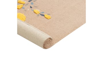 Seai Bomullsmatta 80x150 cm - Beige - Textil & mattor - Matta - Modern matta - Bomullsmatta