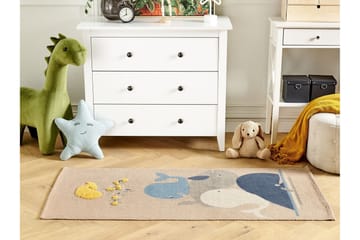 Seai Bomullsmatta 80x150 cm - Beige - Textil & mattor - Matta - Modern matta - Bomullsmatta