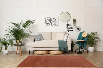 Sheraton Ryamatta Rektangulär 140x200 cm - Terracotta - Textil & mattor - Matta - Modern matta - Ryamatta