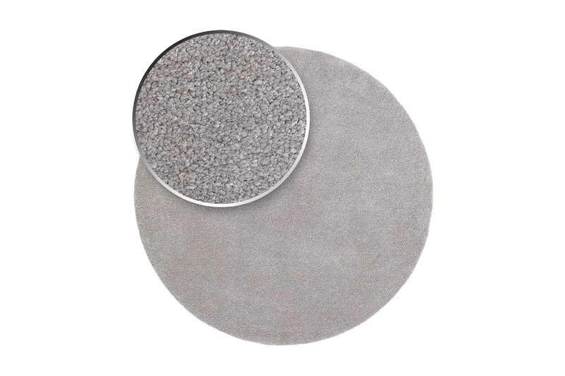 Sheraton Ryamatta Rund 120 cm - Silver - Textil & mattor - Matta - Modern matta - Ryamatta