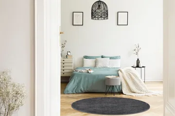 Sheraton Ryamatta Rund 240 cm - Grafit - Textil & mattor - Matta - Modern matta - Ryamatta