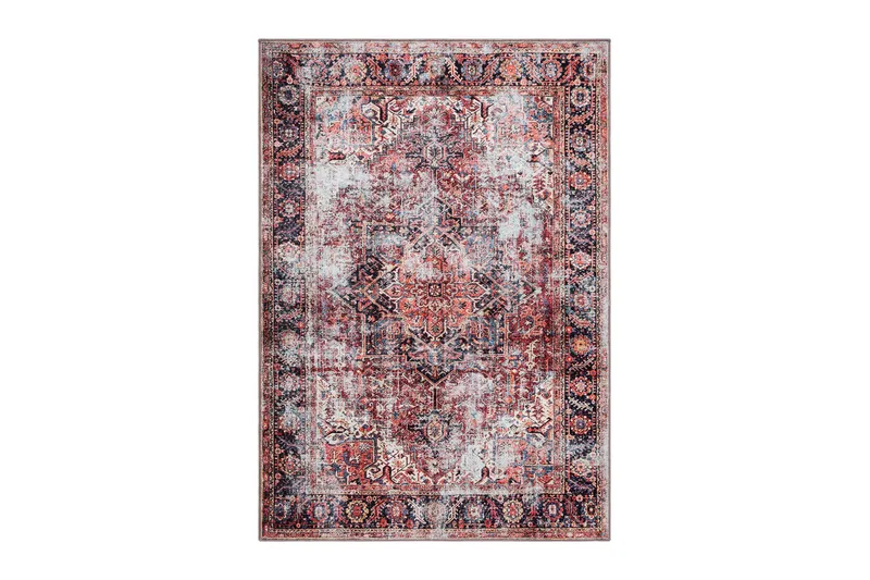 Shiraz Wiltonmatta 200x300 cm Rektangulär, Röd