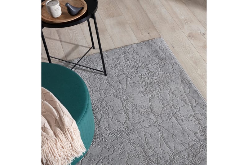 Siggi Ryamatta Rektangulär 150x80 cm - Grå - Textil & mattor - Matta - Modern matta - Ryamatta