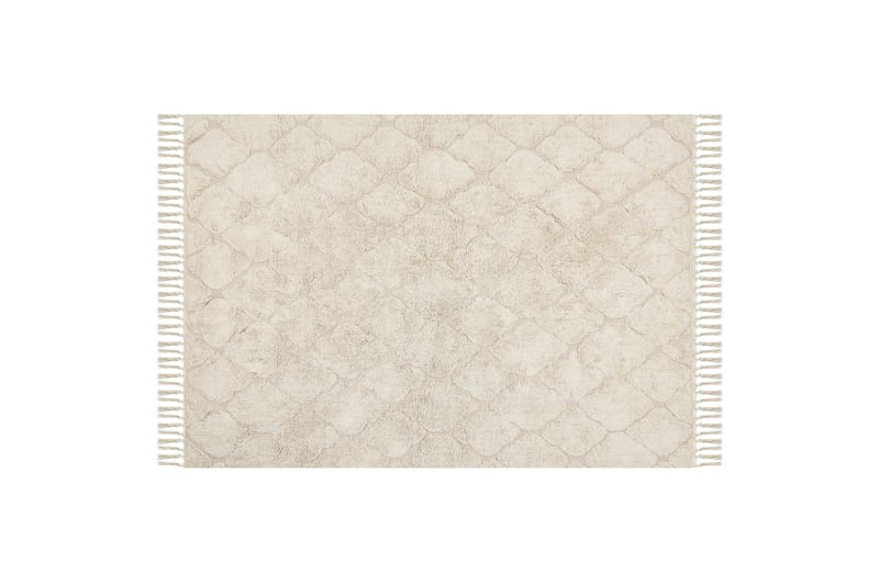 Silchar Bomullsmatta 140x200 cm, Beige