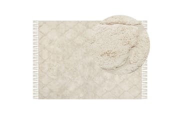 Silchar Bomullsmatta 140x200 cm - Beige - Textil & mattor - Matta - Modern matta - Bomullsmatta