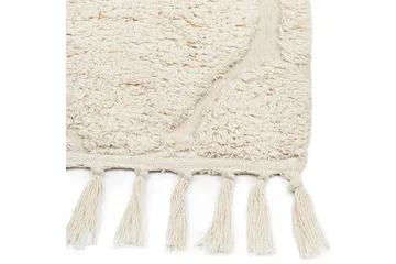 Silchar Bomullsmatta 140x200 cm - Beige - Textil & mattor - Matta - Modern matta - Bomullsmatta