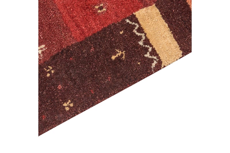 Sinanli Ryamatta 140x200 cm - Röd - Textil & mattor - Matta - Modern matta - Ullmatta