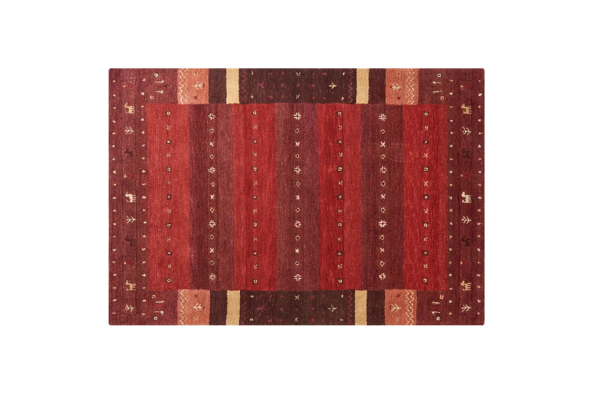 Sinanli Ryamatta 140x200 cm - Röd