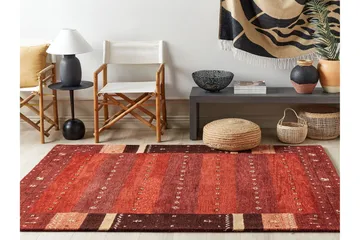 Sinanli Ryamatta 160x230 cm - Röd - Textil & mattor - Matta - Modern matta - Ullmatta