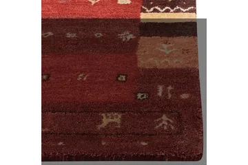 Sinanli Ryamatta 160x230 cm - Röd - Textil & mattor - Matta - Modern matta - Ullmatta