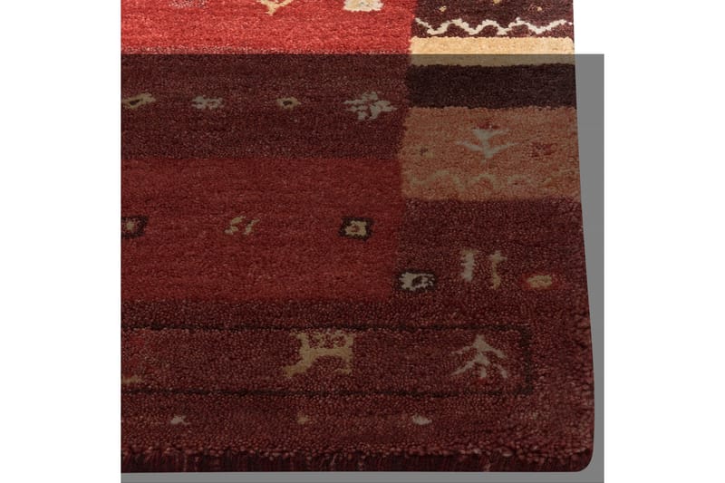 Sinanli Ryamatta 160x230 cm - Röd - Textil & mattor - Matta - Modern matta - Ullmatta