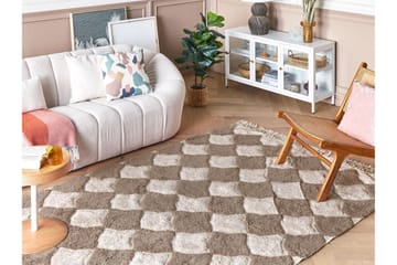 Sinop Bomullsmatta 140x200 cm - Brun - Textil & mattor - Matta - Modern matta - Bomullsmatta