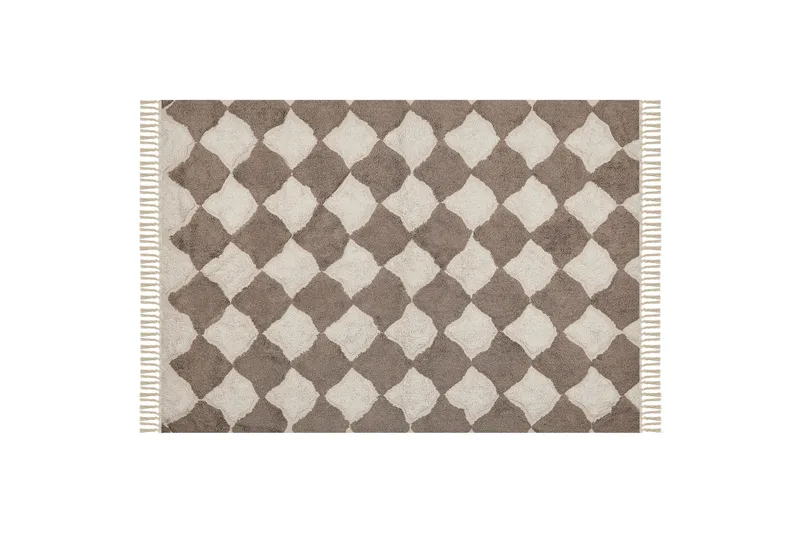 Sinop Bomullsmatta 160x230 cm, Brun