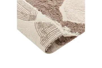 Sinop Bomullsmatta 80x150 cm - Brun - Textil & mattor - Matta - Modern matta - Bomullsmatta