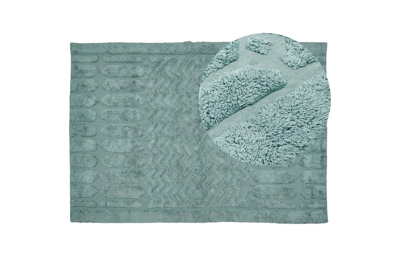 Sirnak Ryamatta 160x230 cm - Grön - Textil & mattor - Matta - Modern matta - Ryamatta