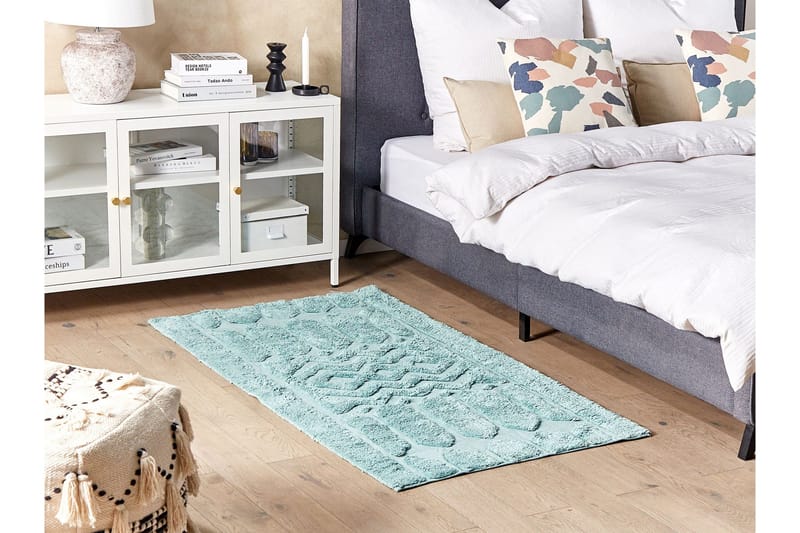 Sirnak Ryamatta 80x150 cm - Grön - Textil & mattor - Matta - Modern matta - Ryamatta