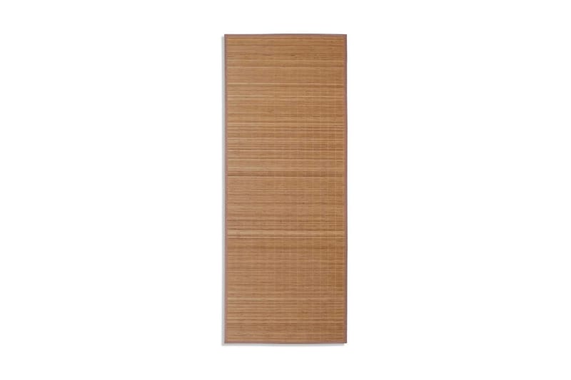 Bambumatta 100x160 cm brun - Brun - Jutematta & hampamatta - Sisalmatta