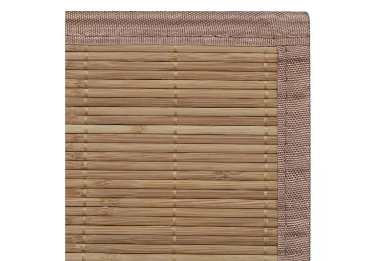 Bambumatta 100x160 cm brun - Brun - Sisalmatta - Jutematta & hampamatta