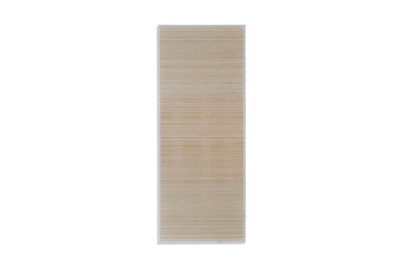 Bambumatta 100x160 cm naturlig - Brun - Sisalmatta - Jutematta & hampamatta