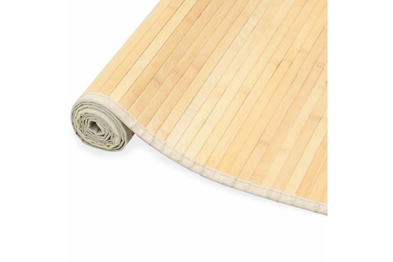 Bambumatta 120x180 cm naturlig - Beige - Jutematta & hampamatta - Sisalmatta