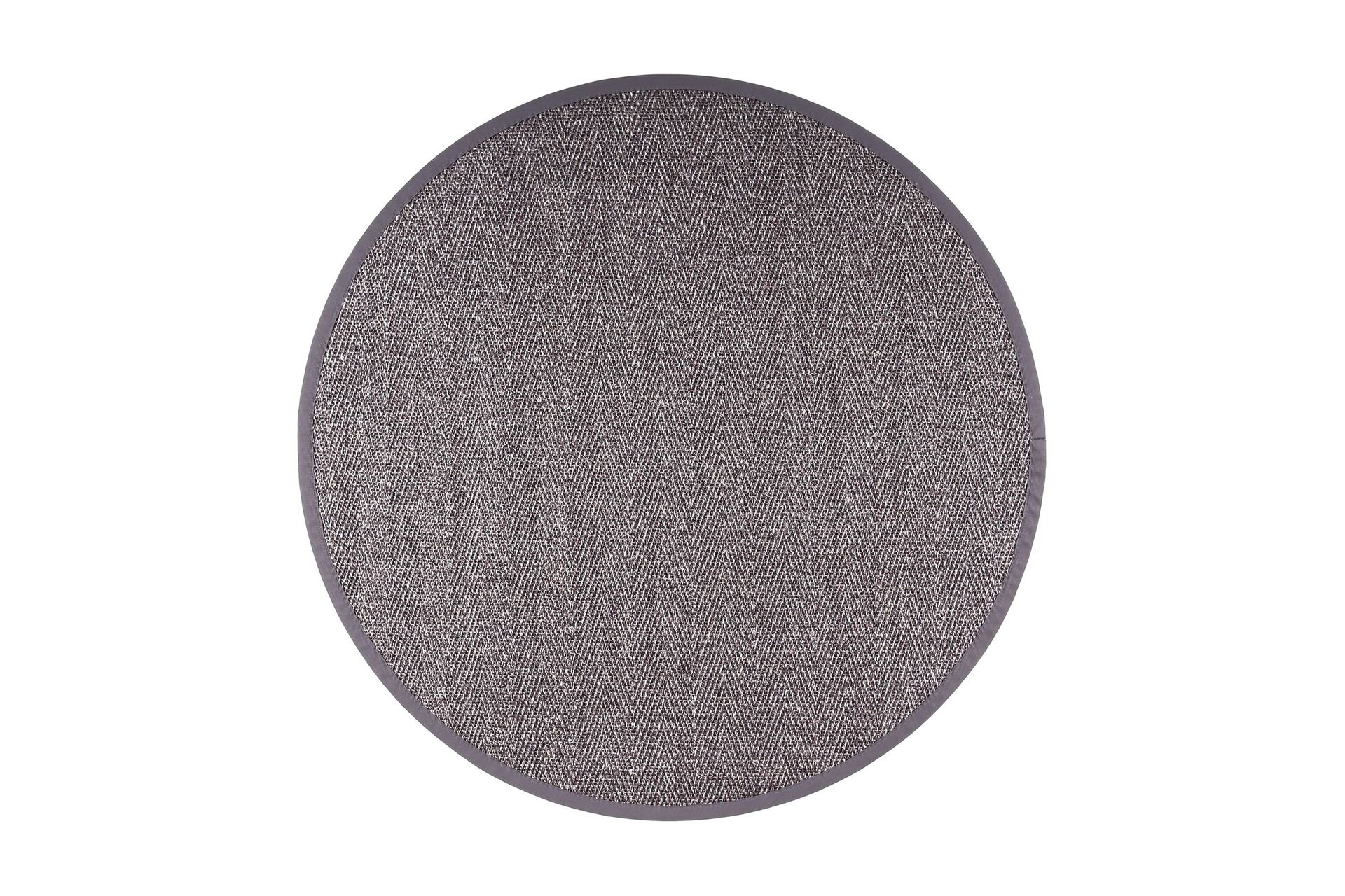 Barrakuda Matta Rund 133 cm Antracit - Vm Carpet