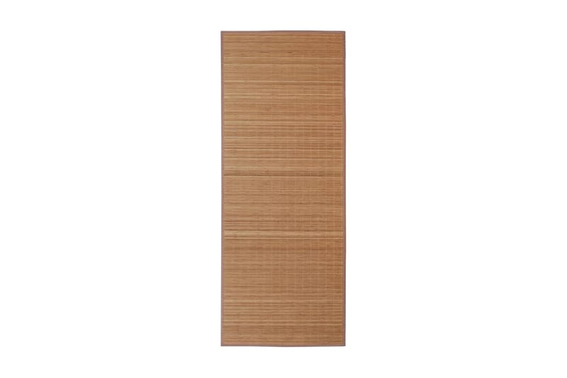 Fyrkantig Brun Bambumatta 120x180 cm - Brun - Små mattor - Sisalmatta - Jutematta & hampamatta