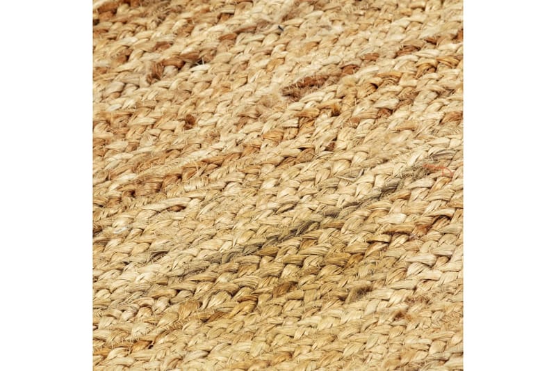 Handgjord jutematta naturlig 120x180 cm - Brun - Jutematta & hampamatta - Sisalmatta