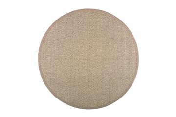 Matta Barrakuda Rund 133 cm Natur/Beige