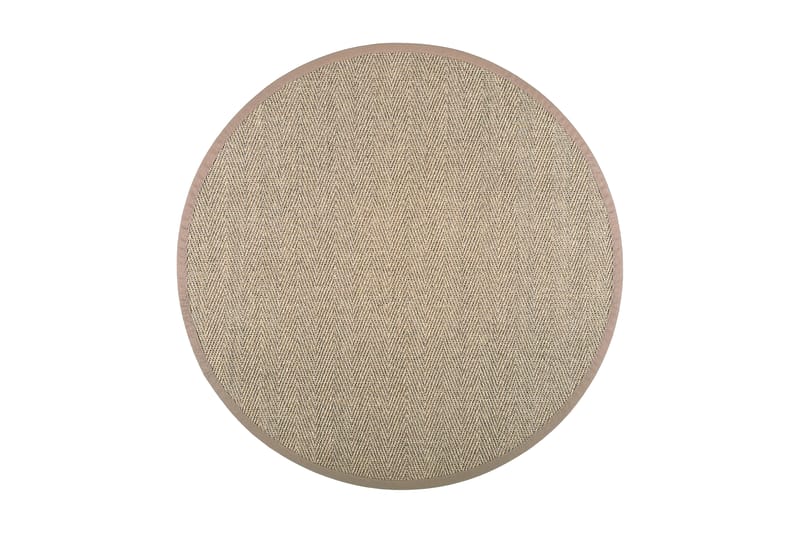 Matta Barrakuda Rund 240 cm Natur/Beige - Vm Carpet - Textil & mattor - Matta - Modern matta - Sisalmatta