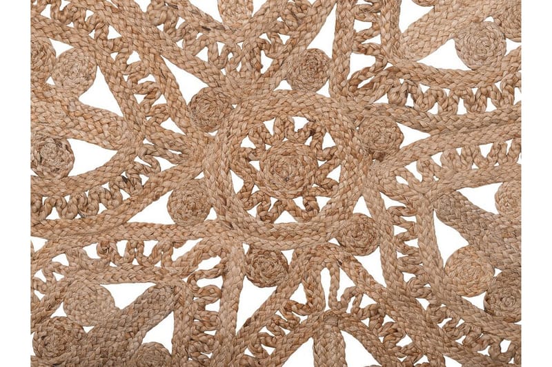 Matta Kenely Slätvävd Rund 120 cm - Beige - Textil & mattor - Matta - Modern matta - Sisalmatta