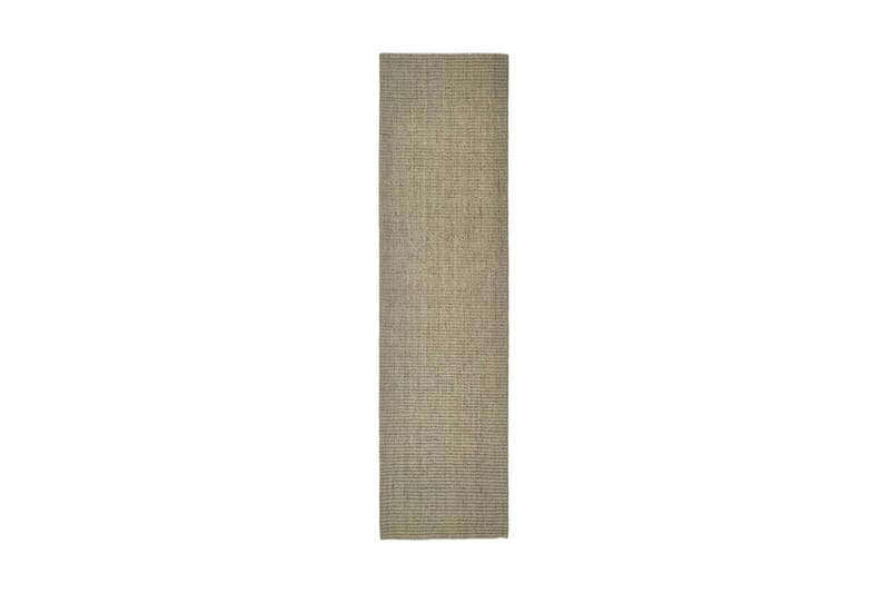 Matta naturlig sisal 66x250 cm taupe - Taupe - Jutematta & hampamatta - Sisalmatta