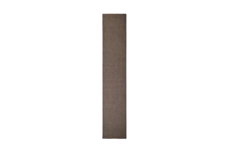 Matta naturlig sisal 66x350 cm brun - Brun - Jutematta & hampamatta - Sisalmatta