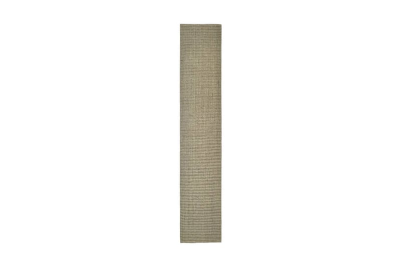 Matta naturlig sisal 66x350 cm taupe - Taupe - Jutematta & hampamatta - Sisalmatta