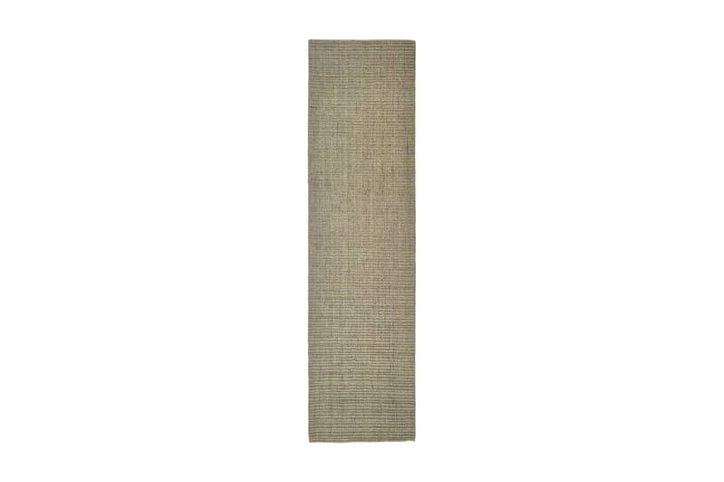 Matta naturlig sisal 80x300 cm taupe - Taupe - Sisalmatta - Jutematta & hampamatta