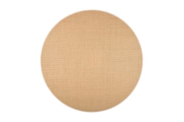 Matta Sisal Rund 160 cm Beige/Grå