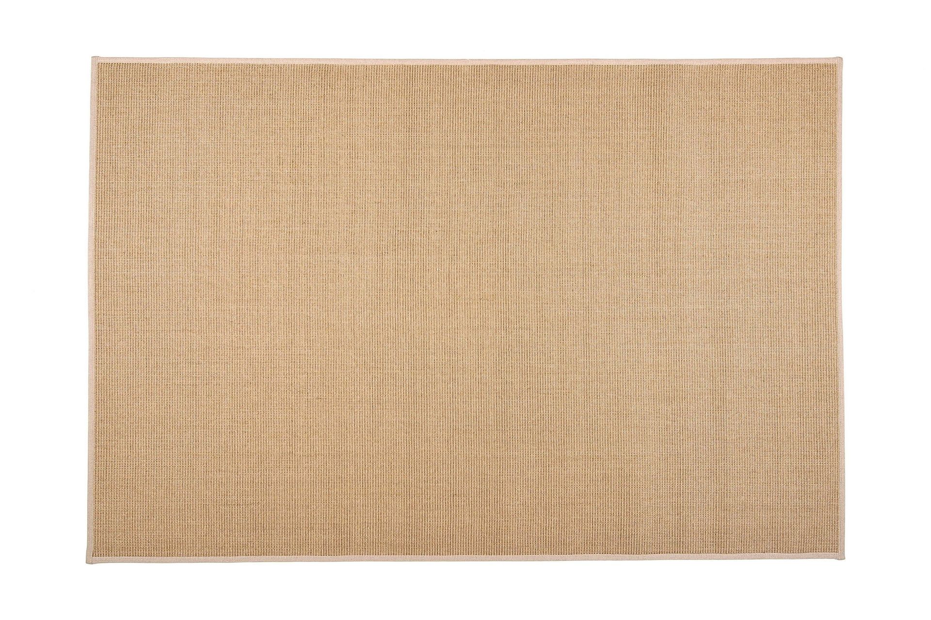 sisal matta 160x230 cm beige/grå - vm carpet