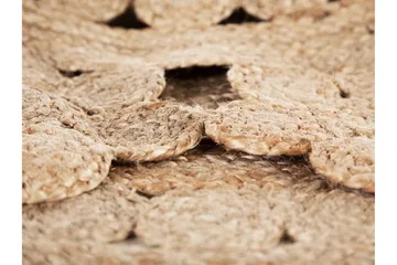 Szypowski Matta Slätvävd Rund 120 cm - Beige - Textil & mattor - Matta - Modern matta - Sisalmatta