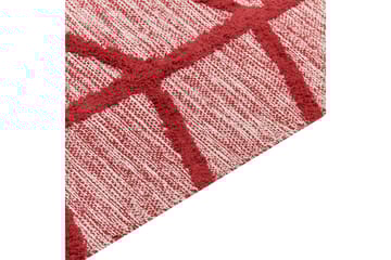 Sivas Bomullsmatta 160x230 cm - Röd - Textil & mattor - Matta - Modern matta - Bomullsmatta
