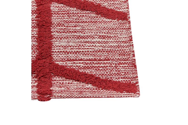 Sivas Bomullsmatta 80x150 cm - Röd - Textil & mattor - Matta - Modern matta - Bomullsmatta