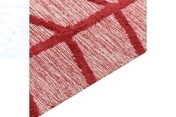 Sivas Bomullsmatta 80x150 cm - Röd - Textil & mattor - Matta - Modern matta - Bomullsmatta