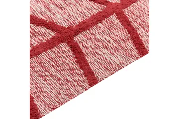 Sivas Bomullsmatta 80x150 cm - Röd - Textil & mattor - Matta - Modern matta - Bomullsmatta