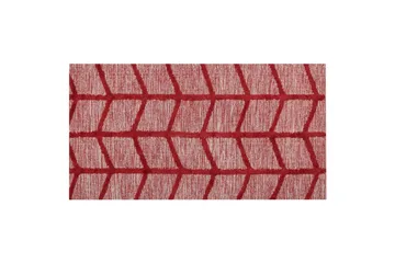 Sivas Bomullsmatta 80x150 cm - Röd - Textil & mattor - Matta - Modern matta - Bomullsmatta