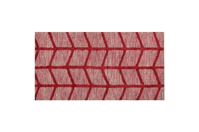 Sivas Bomullsmatta 80x150 cm, Röd