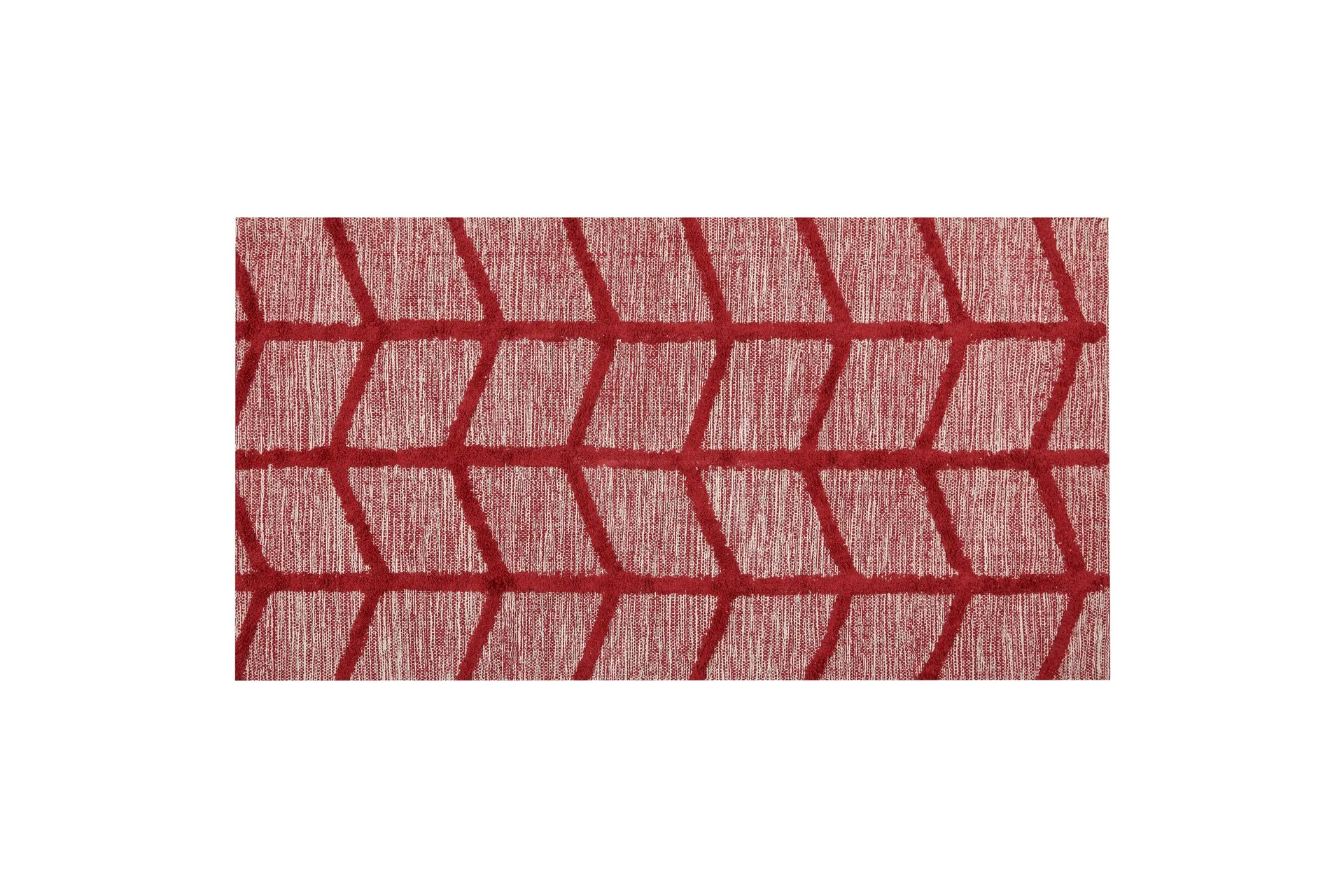 Sivas Bomullsmatta 80x150 cm - R&ouml;d