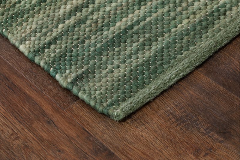 Skagen Ullmatta 240x340 cm Rektangulär - Grönmelange - Textil & mattor - Matta - Modern matta - Ullmatta