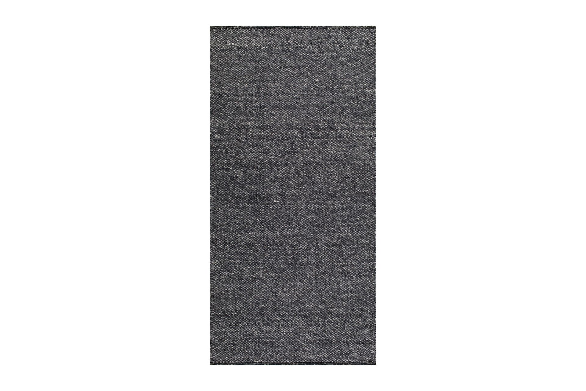 Skagen Ullmatta 75x150 cm Rektangulär - Grafitmelange