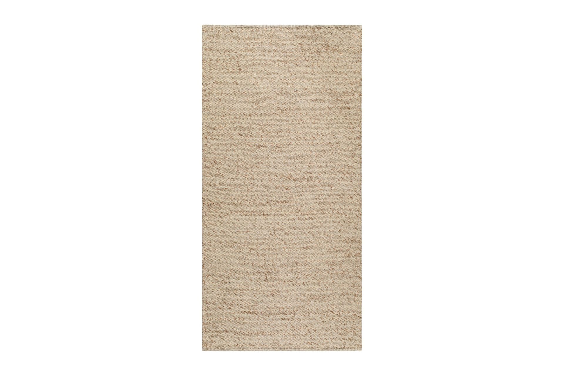 Skagen Ullmatta 75x150 cm Rektangulär - Naturmelange