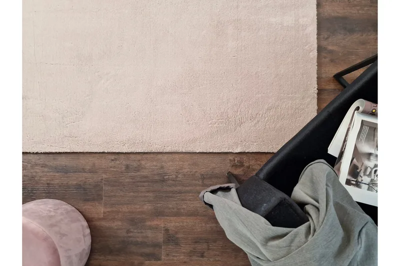 Soft Wiltonmatta 140x200 cm Rektangulär - Rosa - Textil & mattor - Matta - Modern matta - Friezematta