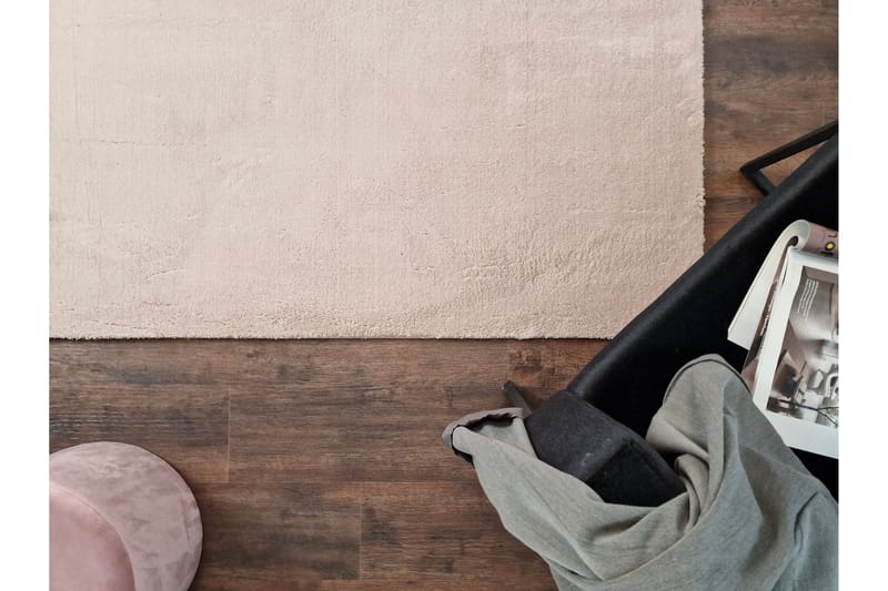 Soft Wiltonmatta 140x200 cm Rektangulär - Rosa - Textil & mattor - Matta - Modern matta - Wiltonmatta