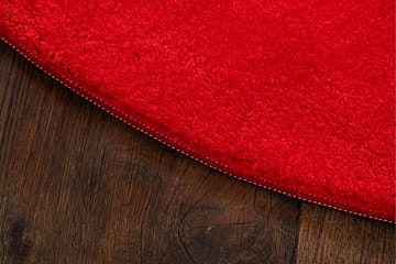 Soft Wiltonmatta Rund 120 cm - Röd - Textil & mattor - Matta - Modern matta - Wiltonmatta